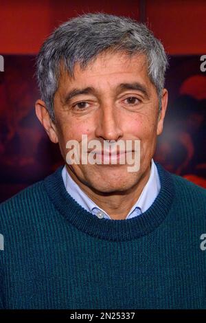 Köln, Deutschland. 06. Februar 2023. Ranga YOGESHWAR, Moderatorin, Wissenschaftsjournalistin, "hart aber fair", TV-Show, Talkshow 6. Februar 2023, Köln Credit: dpa/Alamy Live News Stockfoto