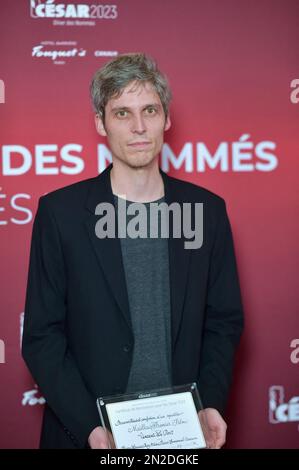Paris, Frankreich. Am 6. Februar 2023 nimmt Direktor Vincent Le Port am Cesar Nomee Dinner im Le Fouquet's am 6. Februar 2023 in Paris, Frankreich, Teil. Foto: Franck Castel/ABACAPRESS.COM Stockfoto