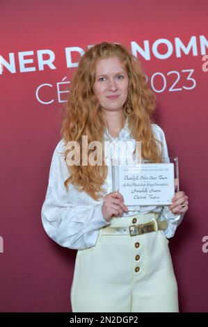 Paris, Frankreich. Am 6. Februar 2023 nimmt Direktor Annabelle Amoros am Cesar Nomee Dinner im Le Fouquet's am 6. Februar 2023 in Paris, Frankreich, Teil. Foto: Franck Castel/ABACAPRESS.COM Stockfoto