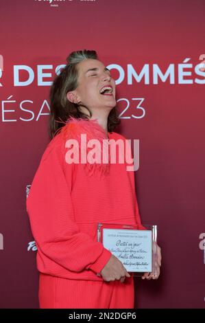 Paris, Frankreich. Am 6. Februar 2023 nimmt Direktor Amélie Bonnin am Cesar Nomee Dinner im Le Fouquet's am 6. Februar 2023 in Paris, Frankreich, Teil. Foto: Franck Castel/ABACAPRESS.COM Stockfoto