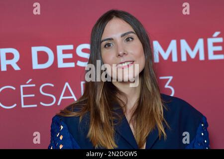 Paris, Frankreich. Am 6. Februar 2023 nimmt Direktor Emilie Pigeard am 6. Februar 2023 am Cesar-Nominierten-Dinner im Le Fouquet's in Paris Teil. Foto: Franck Castel/ABACAPRESS.COM Stockfoto