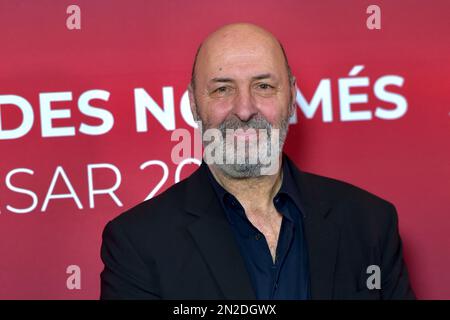 Paris, Frankreich. Am 6. Februar 2023 nimmt Direktor Cédric Klapisch am Cesar Nomee Dinner im Le Fouquet's am 6. Februar 2023 in Paris, Frankreich, Teil. Foto: Franck Castel/ABACAPRESS.COM Stockfoto