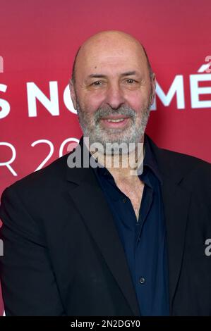 Paris, Frankreich. Am 6. Februar 2023 nimmt Direktor Cédric Klapisch am Cesar Nomee Dinner im Le Fouquet's am 6. Februar 2023 in Paris, Frankreich, Teil. Foto: Franck Castel/ABACAPRESS.COM Stockfoto
