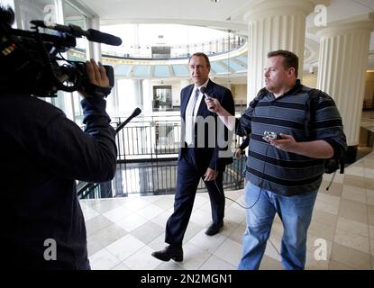 Judge Shurtleff Former Utah Attorney General Mark Shurtleff leaves the courthouse ...