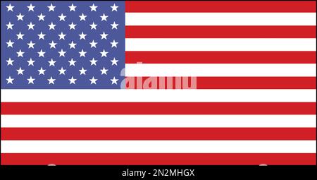 Fahne Flagge USA Vereinigte Staaten von Amerika Stockfoto