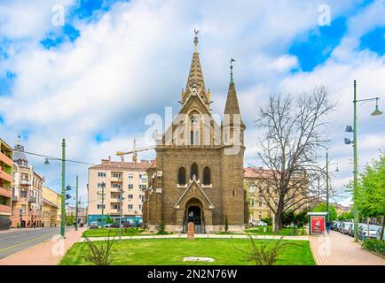 Szeged, Ungarn. Reformierte Kirche oder Szegedi Reformatus Templom Stockfoto