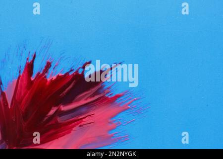 Moderner Abstraktionismus. Farbspritzer, Festival holi Stockfoto