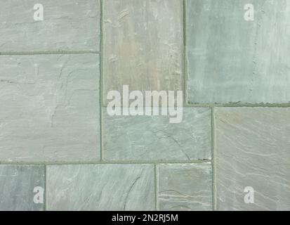 Indische Sandsteinpflaster Nahtlose Textur Stockfoto