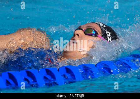 Rom, Italien, 11. August 2022. Ozturk Sevilay aus Deutschland bei den LEN European Aquatics Championships 2022 im Stadio del Nuoto in Rom, Italien. 11. August 2022. Kredit: Nikola Krstic/Alamy Stockfoto