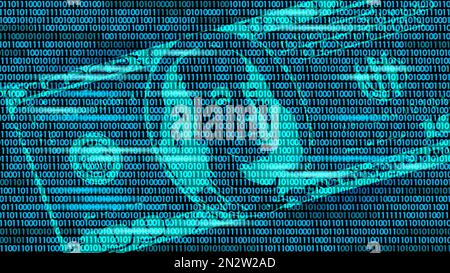 3D digitale Dollarwährung. USA Amerika Finanzen E-Banking-Brieftasche. Cloud-Computing mit Geldgewinndarlehen. Vektordarstellung für den Handel mit Datensicherheit Stock Vektor