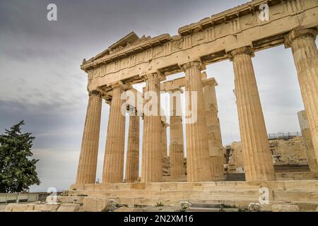 Parthenon Tempel, Akropolis, Athen, Griechenland Stockfoto