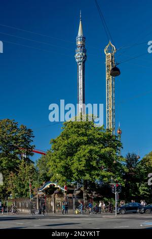 Eingang Zu Den Tivoli-Gärten Stockfoto