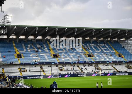 Allgemeiner Überblick während der UEFA Champions League, des Fußballspiels der Gruppe B zwischen Club Brugge (Club Bruges KV) und Bayer 04 Leverkusen am 7. September 2022 im Jan Breydelstadion in Brügge, Belgien - Photo Matthieu Mirville / DPPI Stockfoto