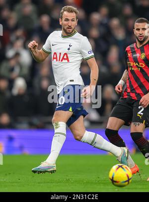 05. Februar 2023 - Tottenham Hotspur / Manchester City - Premier League - Tottenham Hotspur Stadium Tottenham's Harry Kane während des Premier League-Spiels gegen Manchester City. Bild : Mark Pain / Alamy Live News Stockfoto