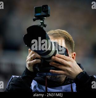 Moenchengladbach, Deutschland. 4. Februar 2023. Fotograf Christian Verheyen Borussia Mönchengladbach - FC Schalke 04 Bundesliga 04.02.2023 Copyright (nur Stockfoto