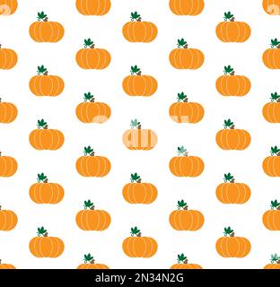 Happy Thanksgiving Day nahtloses Muster mit Feiertagsobjekten. Stock Vektor