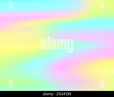 Süßer Hintergrund in Pastellfarben, magische Farben, fröhliche sanfte Töne für Kinder, Süßigkeiten, Partys, Mode, Feiern, Dekoration Stockfoto