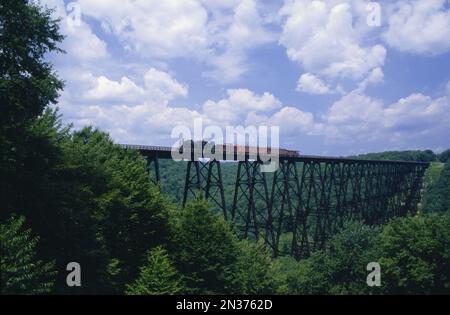 Kinzua Brücke State Park, Pennsylvania, USA Stockfoto