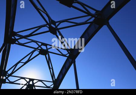 Brücke, Fairview, New Hampshire, USA Stockfoto