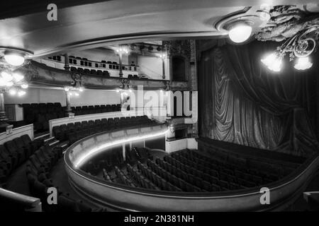 Les Celestins Theater Hall, Lyon, Frankreich, 1989 Stockfoto