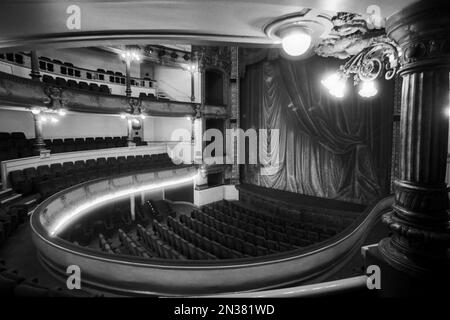 Les Celestins Theater Hall, Lyon, Frankreich, 1989 Stockfoto