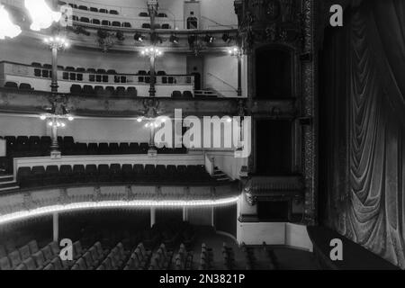 Les Celestins Theater Hall, Lyon, Frankreich, 1989 Stockfoto