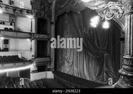 Les Celestins Theater Hall, Lyon, Frankreich, 1989 Stockfoto