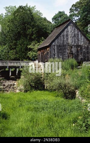 Gilbert Stuart Geburtsort, Saunderstown, Rhode Island, USA Stockfoto