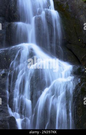 Moss Glen Falls, Green Mountain National Forest, Vermont, USA Stockfoto