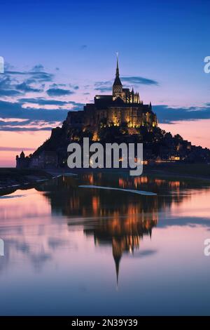 Mont Saint Michel, Normandie, Frankreich Stockfoto