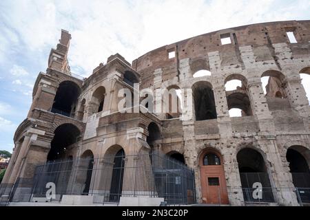 Colosseum Amphitheater (Colosseo); Rom, Italien Stockfoto