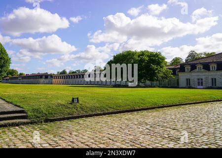 Corderie Royale in der Stadt Rochefort, Frankreich, Geschichte, Cordage Factory, König der Militärarchitektur in charente Stockfoto