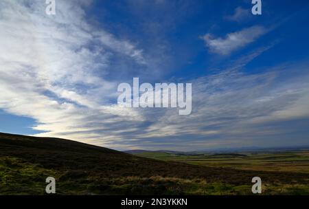 Lammermuir Hills East Lothian in der Nähe von Edinburgh Scotland Stockfoto