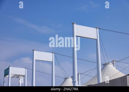 Hajj Terminal des King Abdulaziz International Airport, Jeddah, Saudi-Arabien Stockfoto