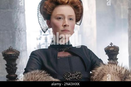 MARY QUEEN OF SCOTS 2018 Universal Pictures Film mit Saoirse Ronan Stockfoto