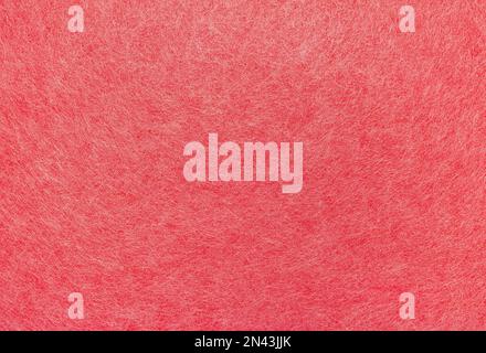 Abstrakter roter Hintergrund mit Spinnweben weißer Fasern bedeckt. Stockfoto