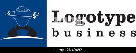 vektoretikett mit einer Glühbirne, inspiriert von einer Idee Stock Vektor