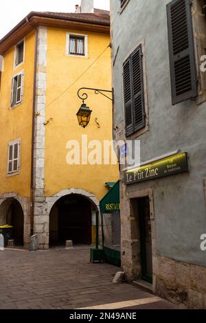 Szenen aus Annecy, Haute savoie, Frankreich im Sommer 2018 Stockfoto