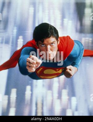 Superman Christopher Reeve Stockfoto