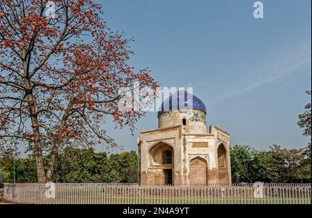 03 11 2007 Nila Gumbad oder Blue Dome in der Nähe des Humayun-Grabes, Nizamuddin Delhi Indien Stockfoto