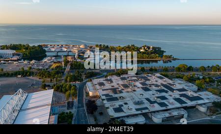 Juli 10 2022, Toronto, Ontario, Kanada. Ontaro Place von BMO Field Toronto. Luke Durda/Alamy Stockfoto