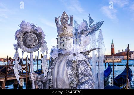 Karneval in Venedig, Veneto, Italien, Europa Stockfoto