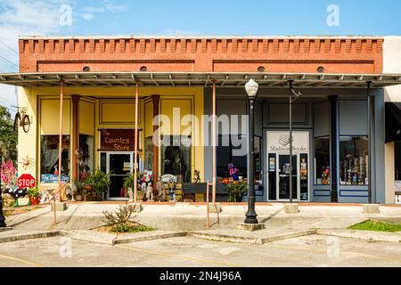 Antiquitäten Des Country Store, Southwest Range Avenue, Madison, Florida Stockfoto