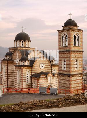 St. Demetrius Serbisch-orthodoxe Kirche, Mitrovica, Kosovo Stockfoto