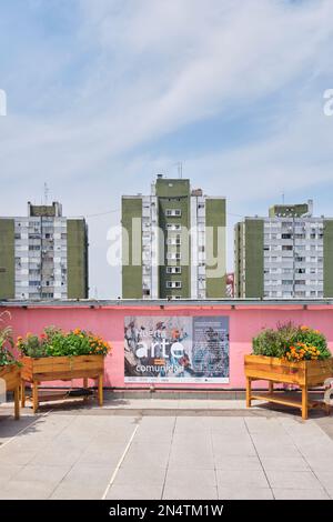 16. Januar 2022, Buenos Aires, Argentinien: Städtischer Gemüsegarten auf dem Dach des Benito Quinquela Martin Museums. Sust-Konzepte Stockfoto