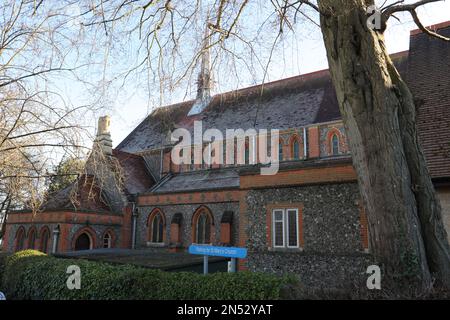 St. Mary's Church, Cuddington, Surrey Stockfoto