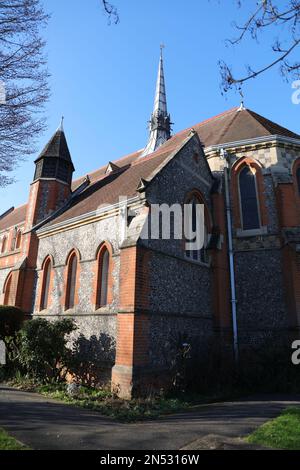 St. Mary's Church, Cuddington, Surrey Stockfoto