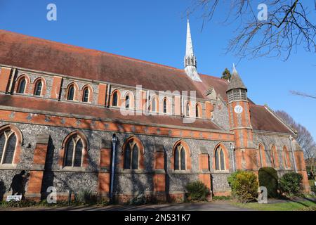 St. Mary's Church, Cuddington, Surrey Stockfoto