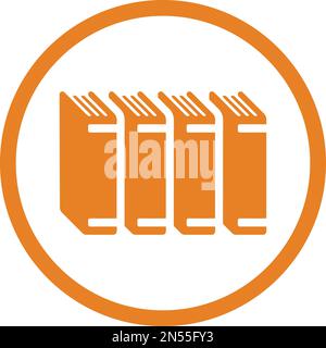 Bücher, Library Icon - perfekte Verwendung für die Gestaltung und Entwicklung von Websites, gedruckten Dateien und Präsentationen, Werbematerialien und vieles mehr. Vektor Stock Vektor