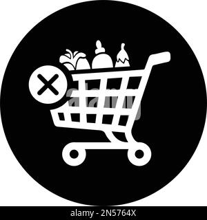 Symbol „Entfernen“, „Warenkorb“, „Löschen“ – Vektor-EPS-Datei. Ideal für Printmedien, Web, Stock-Bilder, kommerzielle Nutzung oder jede Art von Design-Projekt. Stock Vektor